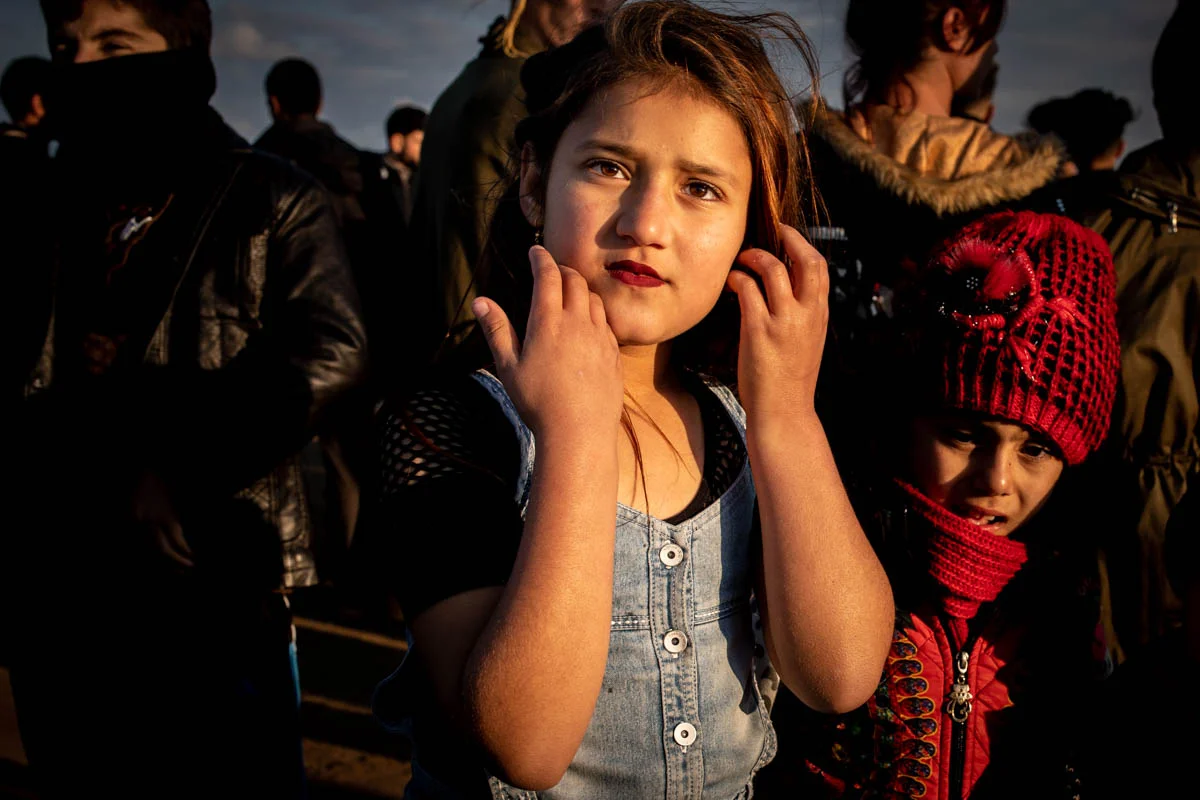 The Yazidi wedding of Amera and Samir took place in a small clearing outside of the Bajed Kandala displacement camp in Iraqi Kurdistan. Several hundred from the Yazidi community turned out for an afternoon and evening of celebration dancing, singing and fully embracing a day of joy and of hope. But at the end of the night, as the sun set families, slowly began to walk the hundred yards back to the Bajed Kandala displacement camp to return to the tents they have called home for the past four years. Each of the nearly 9,000 individuals who live in the camp are displaced Yazidis from Sinjar and have been living in the camp since the August 2014 ISIS siege that left thousands dead, thousands captured and that still today leaves tens of thousands unable to return to their homes.