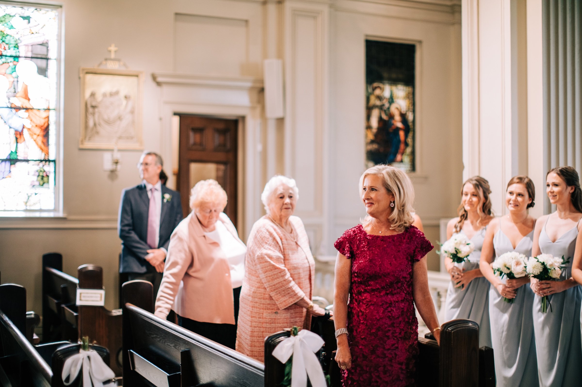 39_mother of the bride at ceremony bay head new jersey wedding.jpg