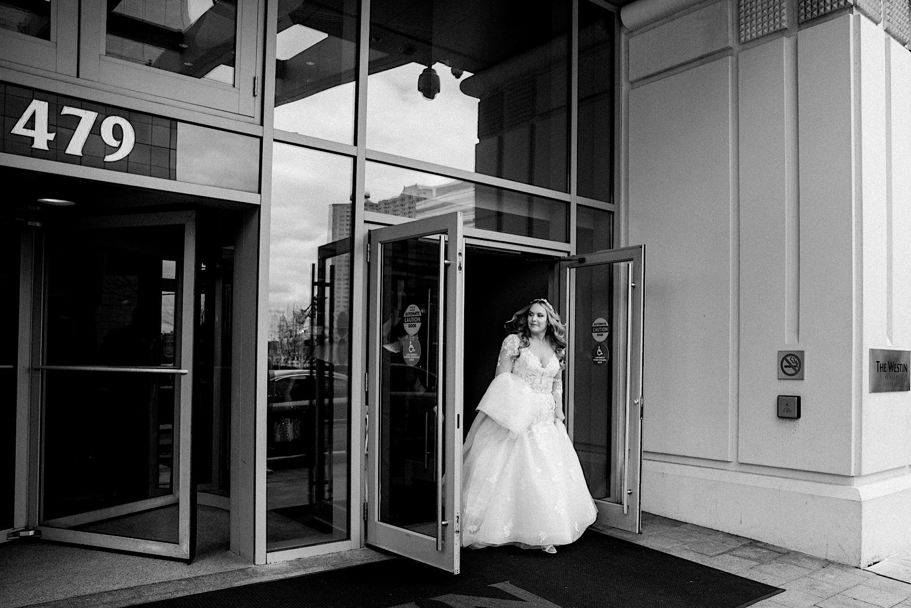 38_bride leaving westin jersey city wedding.jpg