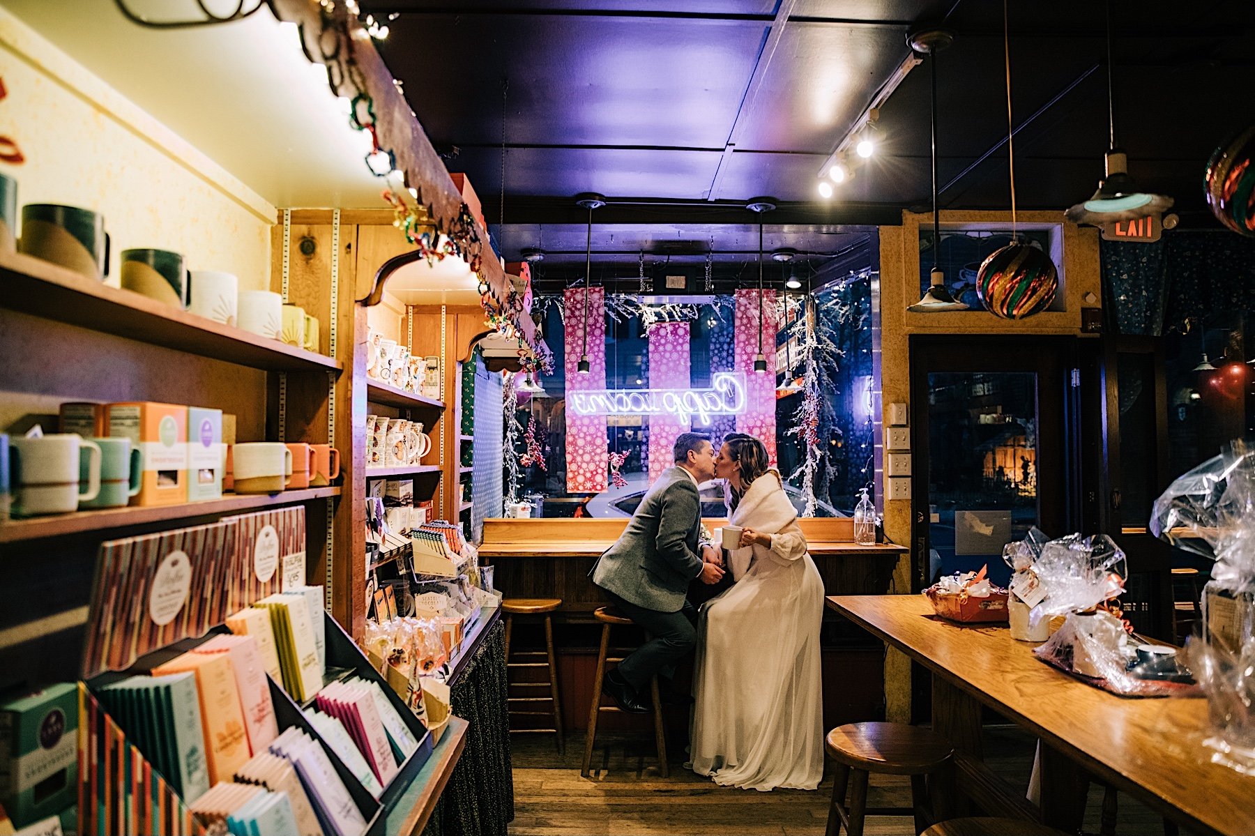 29_Lambertville trading company and coffee bar bride and groom portrait.jpg