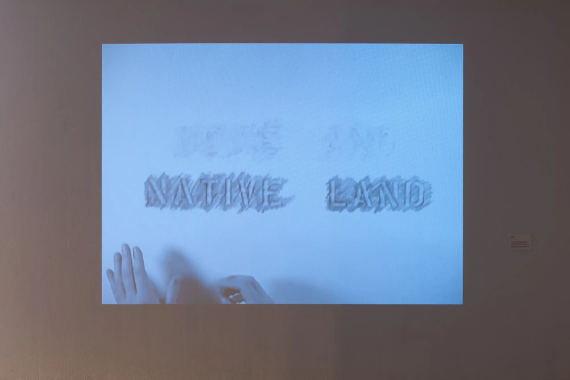 Nadia Myre, Rethinking Anthem, single channel video, 2008 (Courtesy of Art Mûr Gallery)