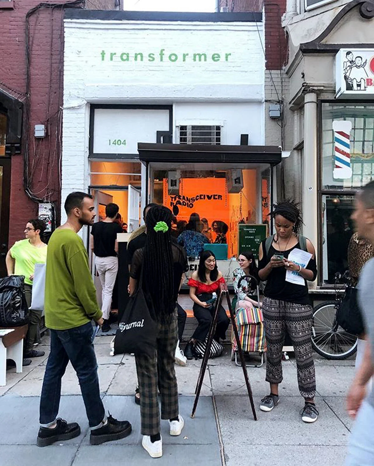 Storefront photos from opening weekend [photos courtesy of Transformer]