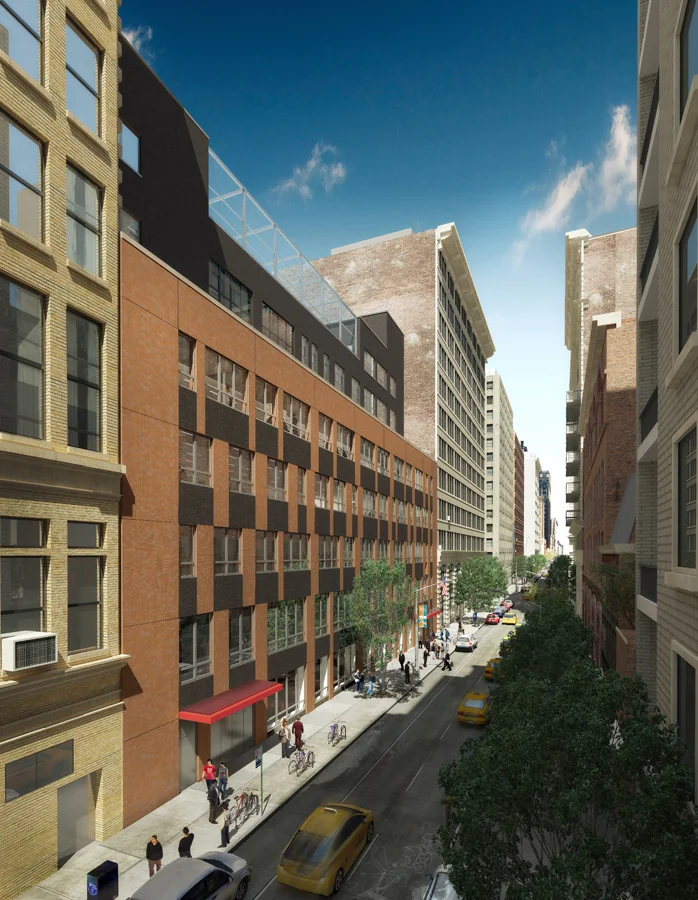 15th Street Rendering looking South / West