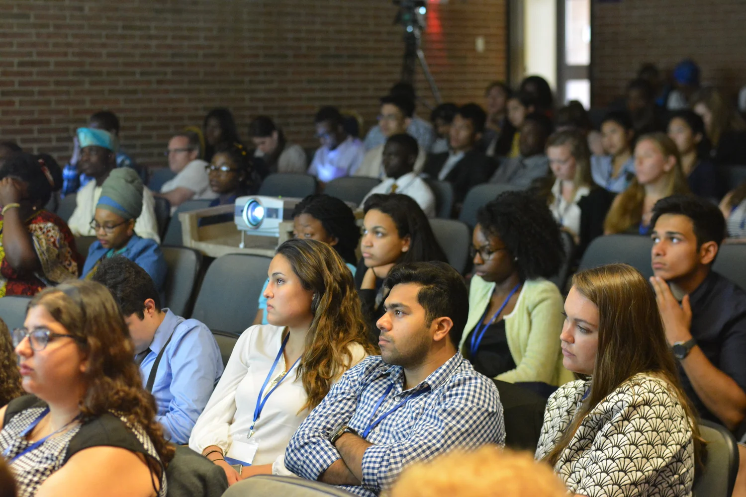 Millennium Campus Conference · The audience