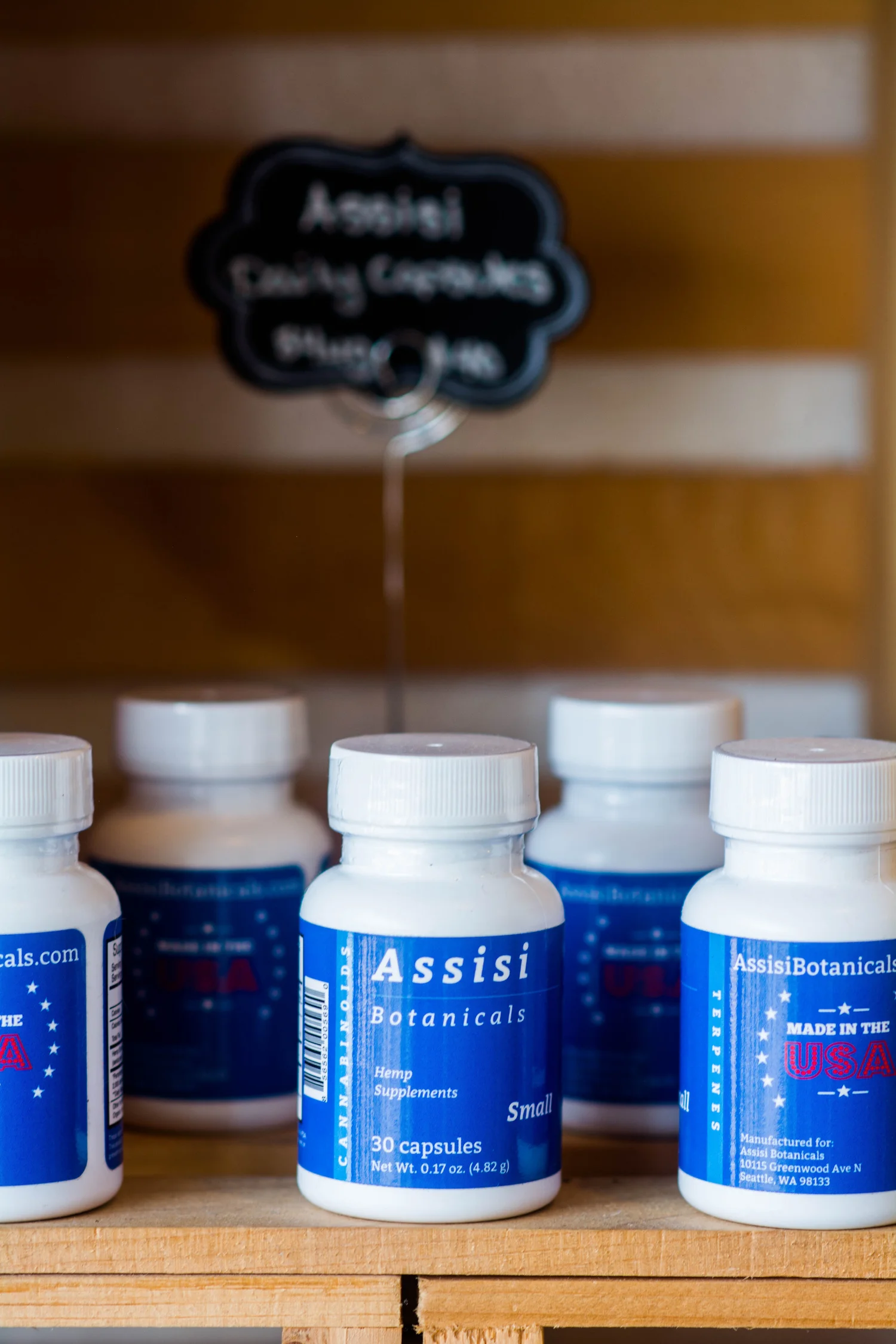 District Hemp · Bottled products