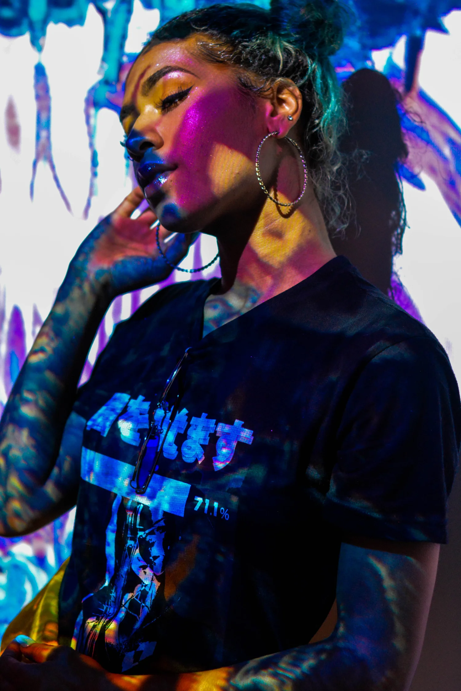 Creative portrait · Color and light