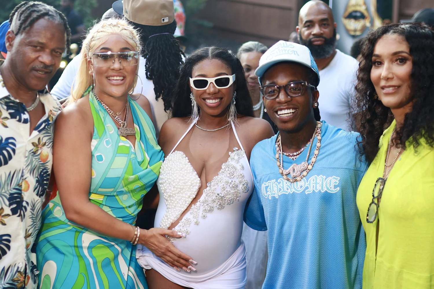Jacquees & Deiondra · Que baby shower