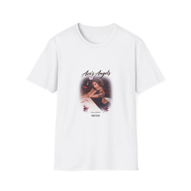 Mya Portrait Tee Printify product render
