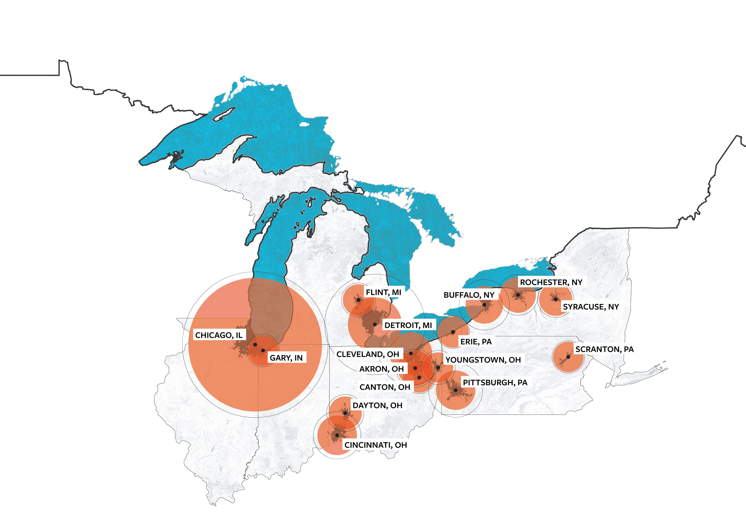 The Great Lakes Green Belt / Università IUAV di Venezia