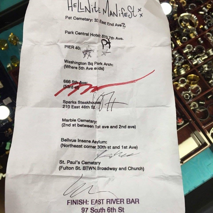 Manifests ran out due to the massive turn out. 25 racers had to handwrite theirs.