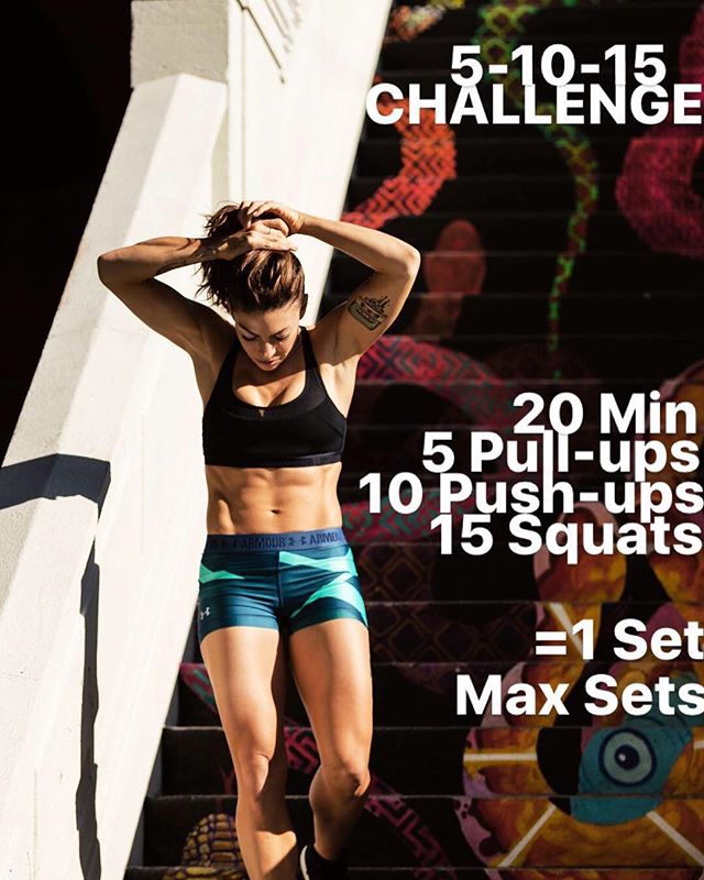 Today on @underarmourwomen's Story I took on this workout challenge! Now my legs are numb. YOUR TURN!  Go do it and tell how many sets YOU complete! #teamnonstop