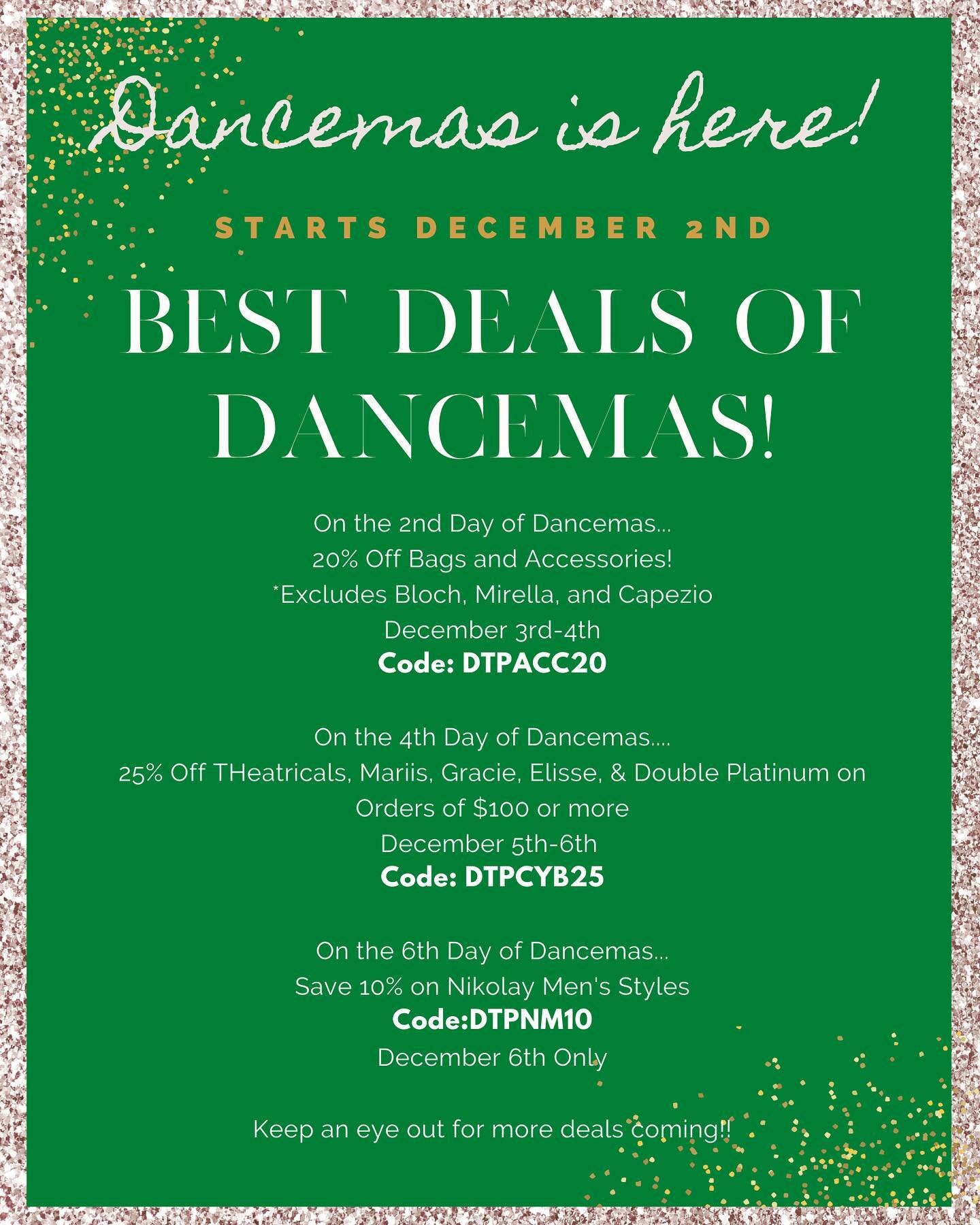 Anyone needing dance attire or Christmas gifts for your dancers, check out Discount Dance for their December deals. 

#dance #redlands #discountdance #love2dance #lgspa #lookingglassstudio