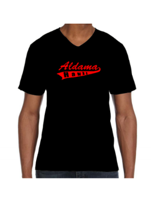 Men's vneck black red - white space.png