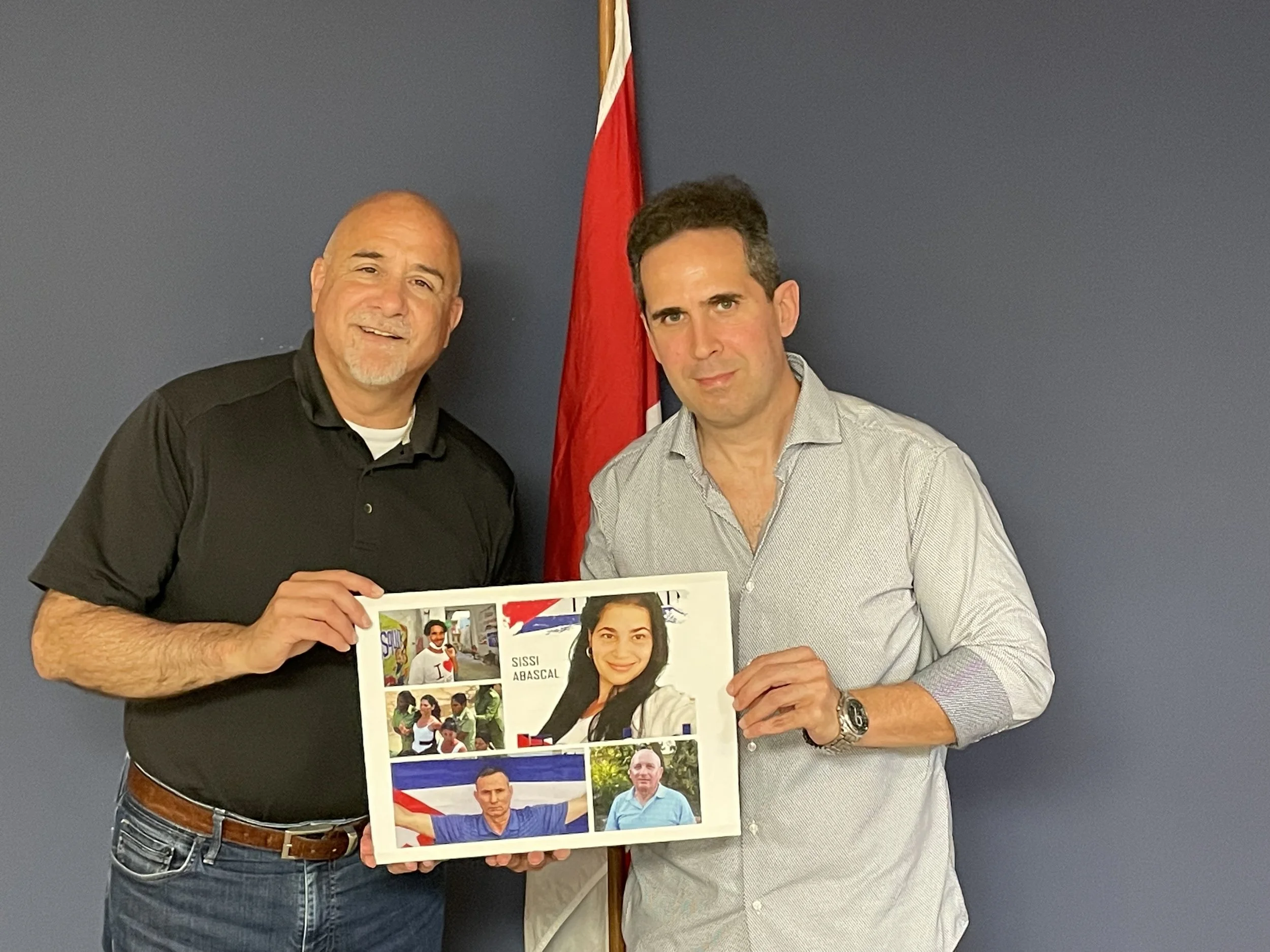 Michael Lima, Director of Democratic Spaces, met with MP Tony Baldinelli. 