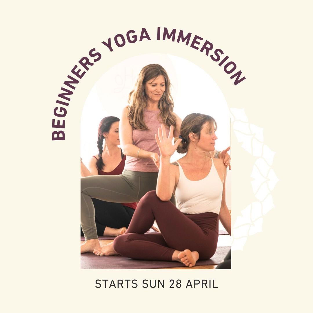 Lat chance to join Autumn intake of our popular Beginner's Yoga Immersion (starts this Sunday!). Join Kerrie for our beginners course held over 4 Sundays. Each session we will focus on specific groups of poses and show you pose modifications if you n