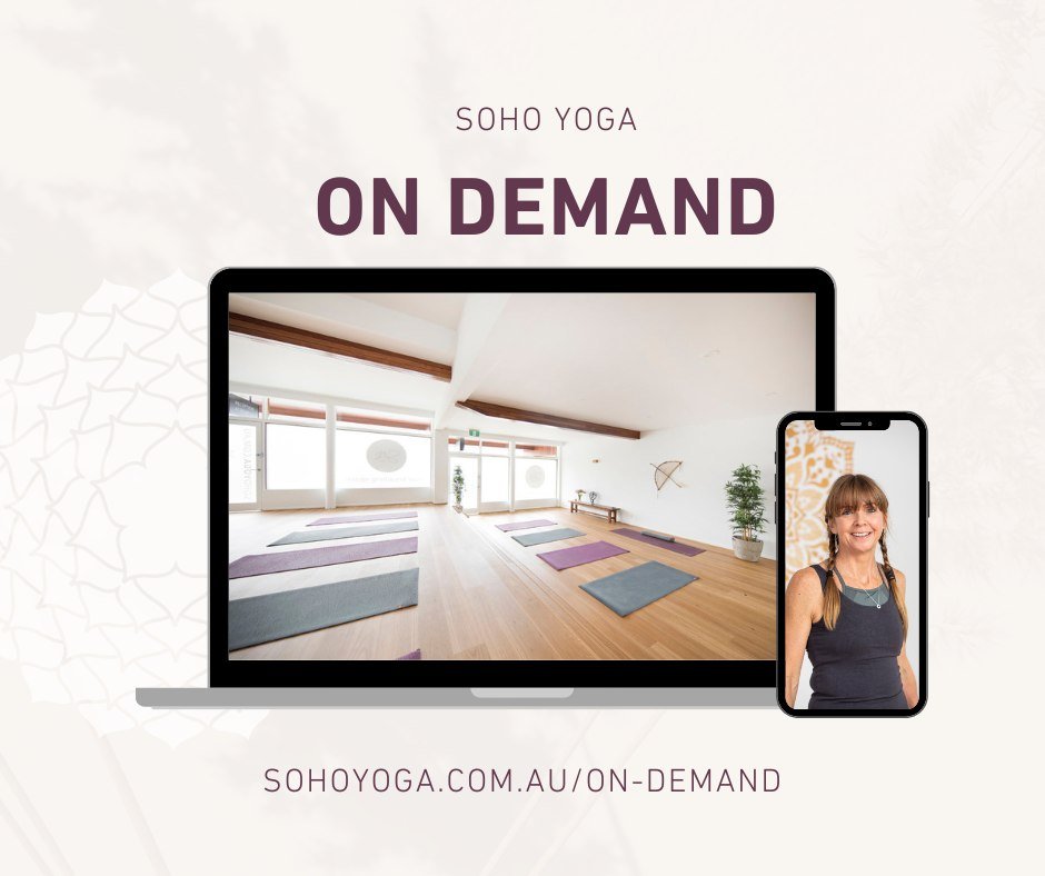 ⭐ NEW on SoHo@Home! A 40 minute mindful slow flow practice with Nic exploring breath and body awareness to energise the body and settle the mind. 

⭐ SoHo@Home is our yoga-on-demand platform where you can enjoy unlimited pre-recorded classes with all