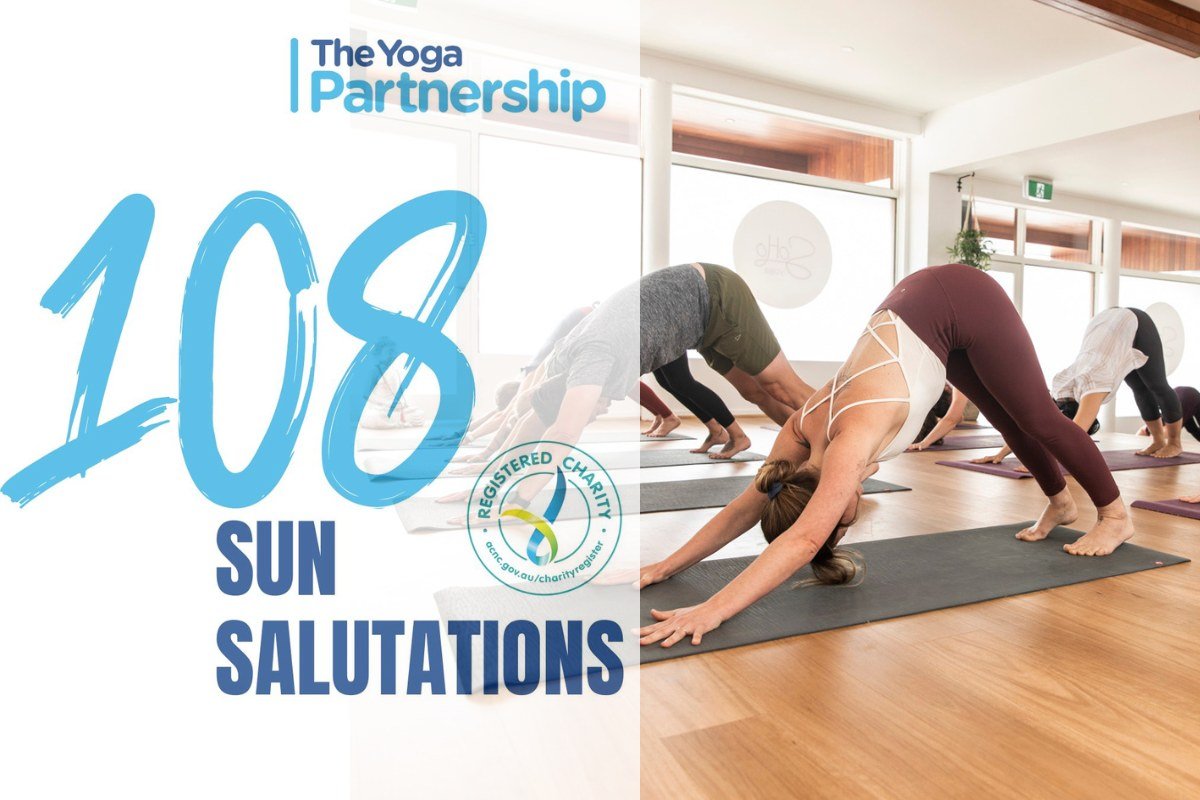 To celebrate winter solstice, The Yoga Partnership is running a FUNdraising Yogathon &ndash; 108 Sun Salutations - to raise money to provide yoga classes for people diagnosed with cancer, those living in remote areas of QLD, refugees settling into Br