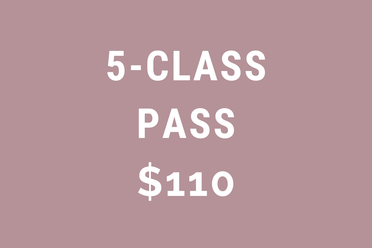 $22 PER CLASS