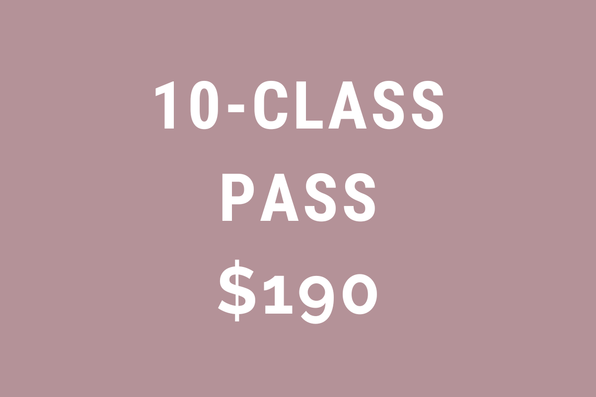 $19 PER CLASS