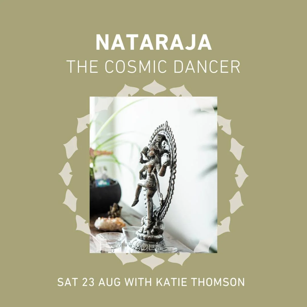 This weekend! Don't miss this opportunity to practice and chant again with former SoHo Yoga favourite, Katie Thomson.

Nataraja is the symbol of Yoga.  His dance, the dance of bliss, represents the very nature of life, the rhythm of the universe and 