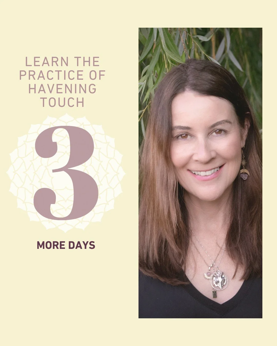 This Sunday 12 October 2025 11.00 am - 1.30 pm! 'Learn The Practice of Havening Touch: Access Calm Beyond The Alarm' with Alison Potts.

A soothing, science-backed workshop with meditation guide and emotional healing teacher Alison Potts to help you 