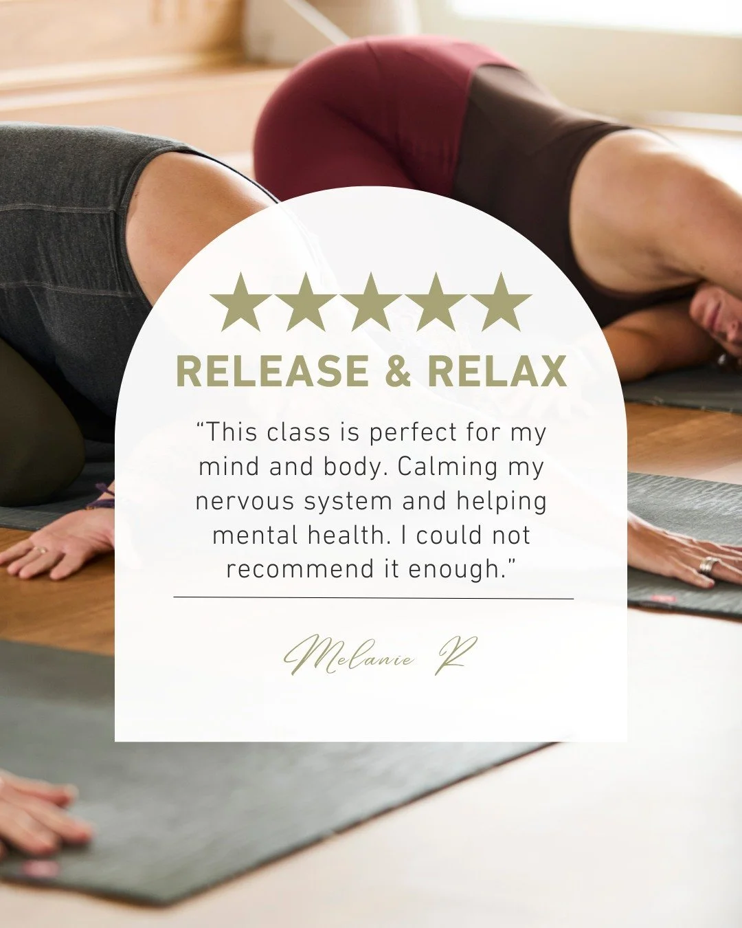 ✨ Tuesdays 7.30pm Release &amp; Relax with Sheila ✨ 

Unravel and unwind at the end of a busy day with some slow, gentle movement followed by deep relaxation &amp; meditation to ease physical and mental tension. What's not to love?? 

Word is spreadi