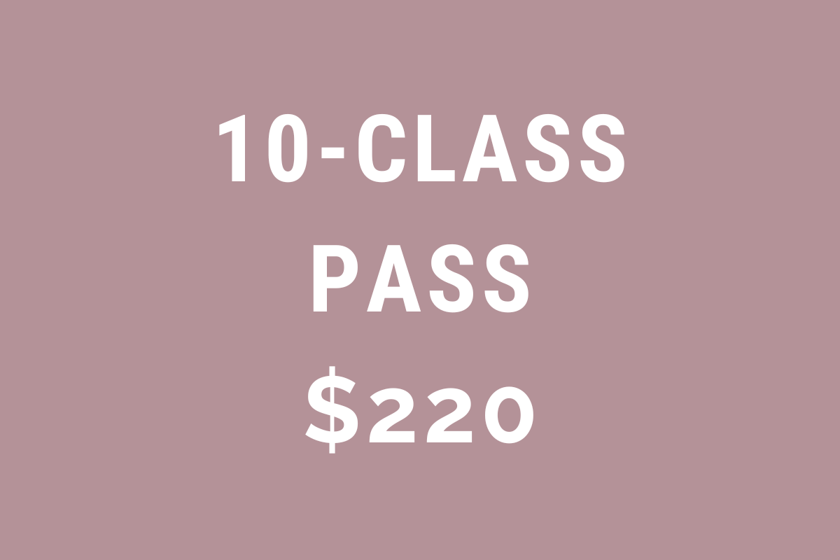 $22 PER CLASS