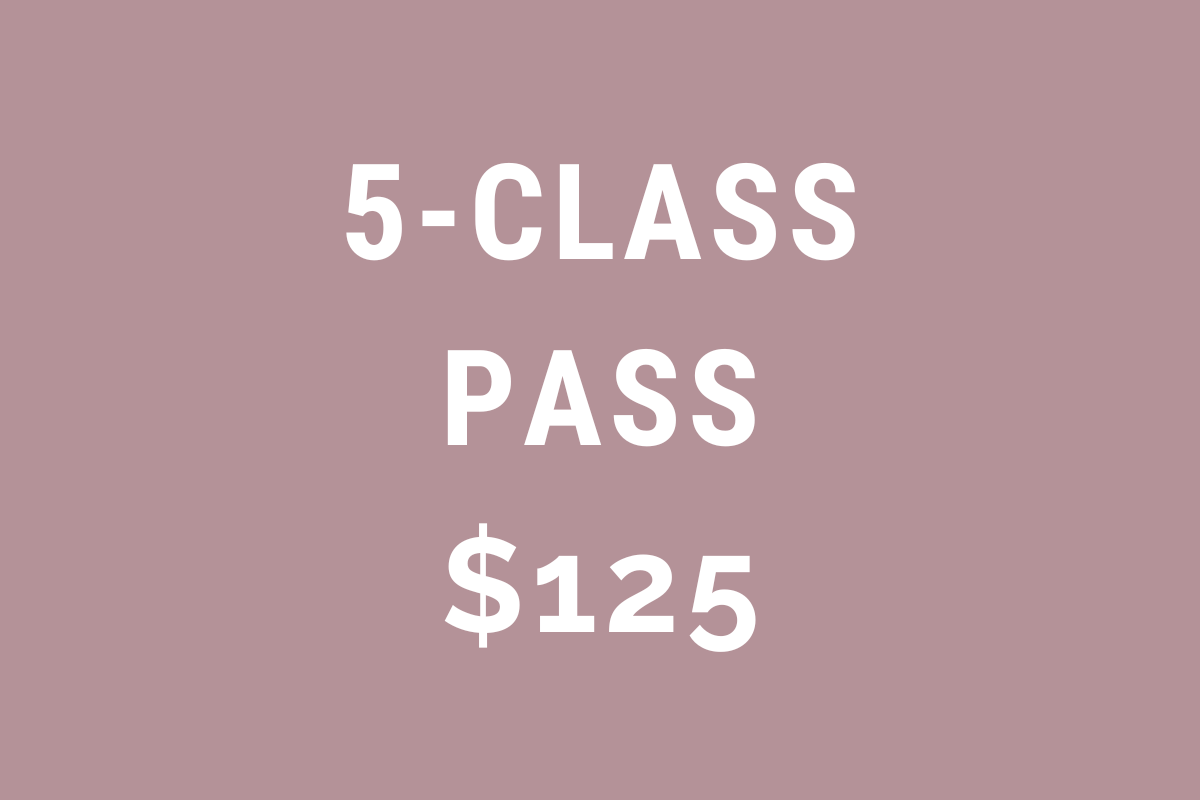 $25 PER CLASS