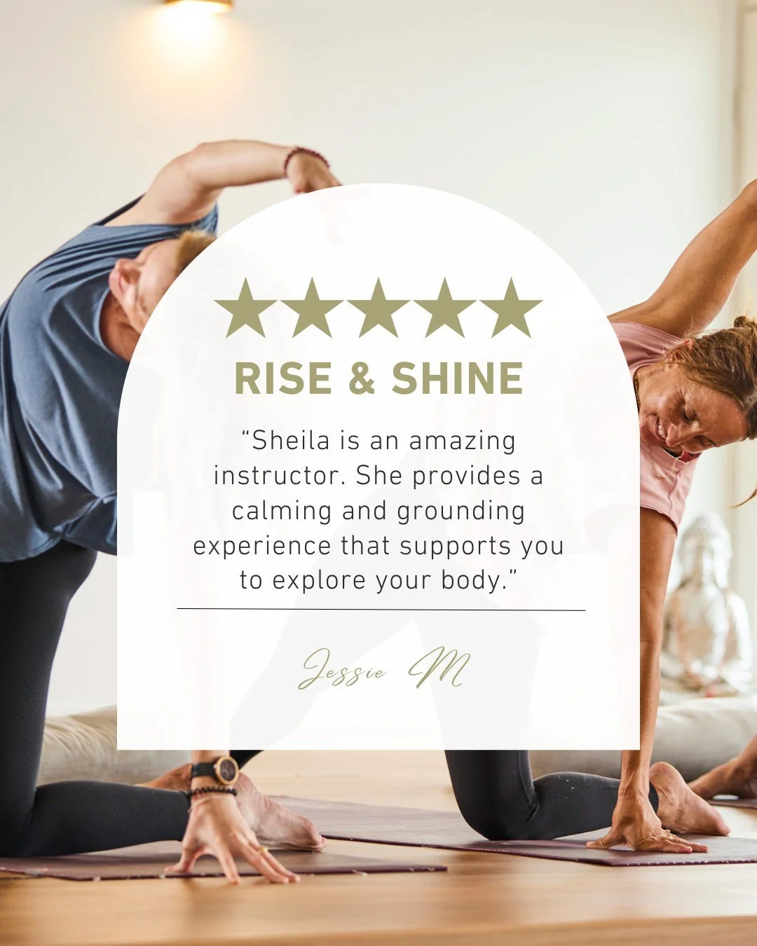 Your yoga studio needs you (yes YOU!) to help us reach 100 ⭐⭐⭐⭐⭐ reviews on Google!

We're just 7 reviews away from that elusive 100! We know you love what we do, and that you regularly express your love and support on Momence, so we just need you to