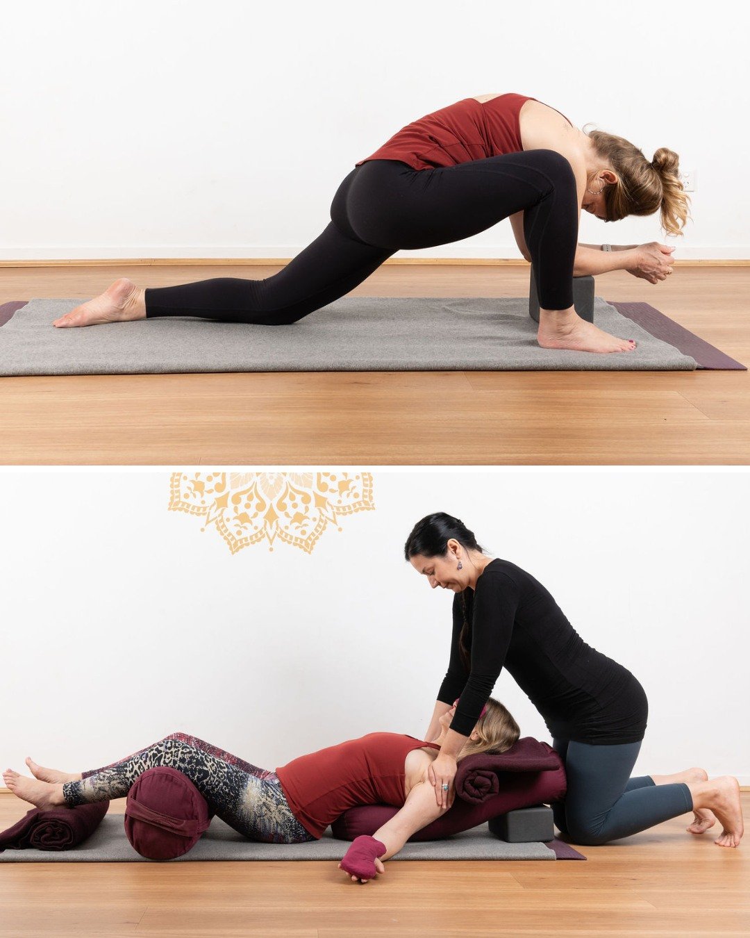 Q. What's the difference between Yin Yoga &amp; Restorative Yoga?
A. The devil is in the detail!

While there are many parallels and similarities between these two distinct styles of practice, there is one key differentiating factor.

The PRIMARY aim