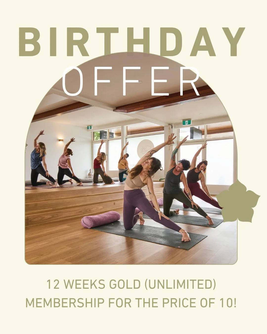 ✨ SoHo 12th Birthday Offer! Enjoy 12 Weeks Gold (Unlimited) Membership for the Price of 10 (Save $84!) ✨

To celebrate SoHo&rsquo;s 12th birthday this September we are offering 12 weeks of Gold (Unlimited) Membership for the price of 10 (save $84!). 