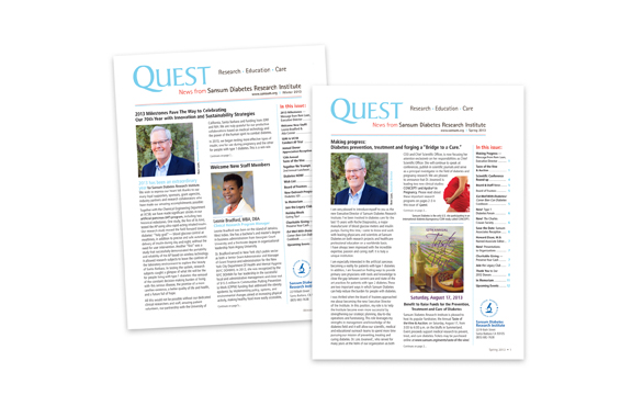 Corporate newsletter