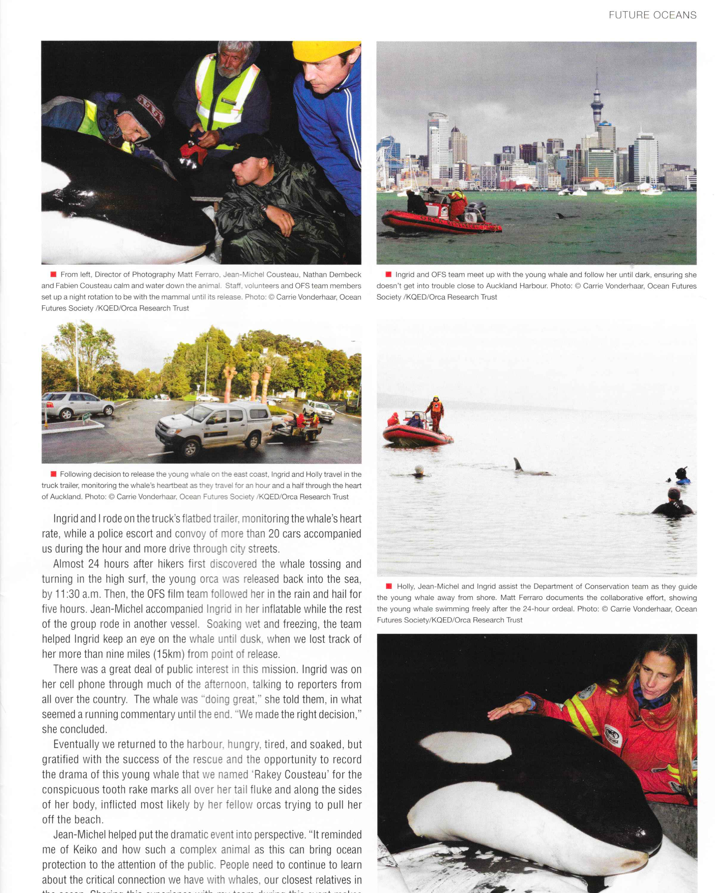 Pg. 11, Diver Magazine , September 2008