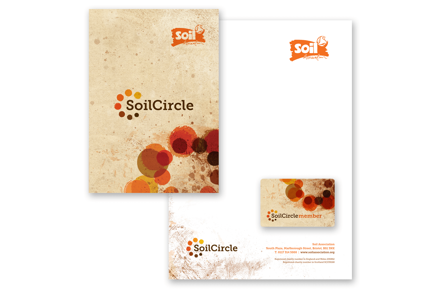 Letterhead & Membership Card, alongside the Joining Leaflet