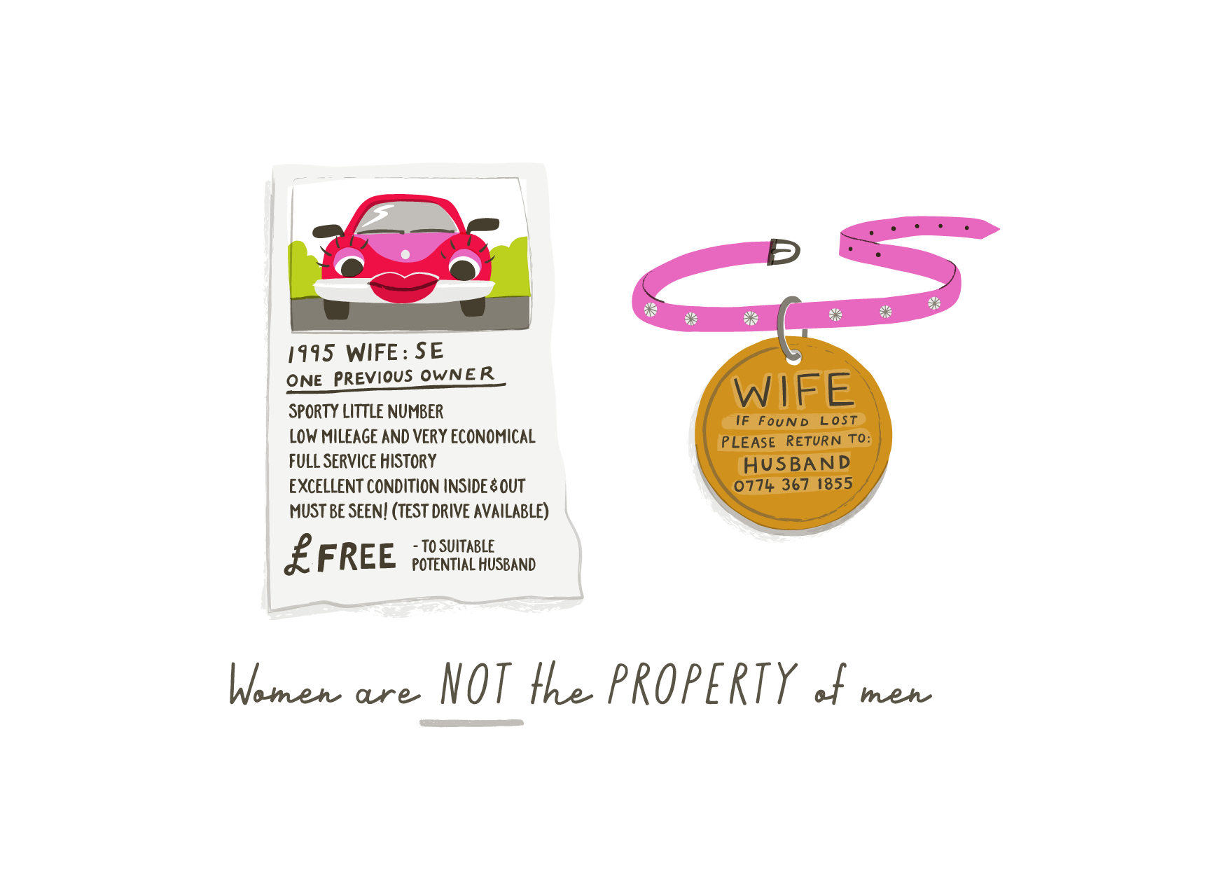 Women are Not Property©Carys-ink