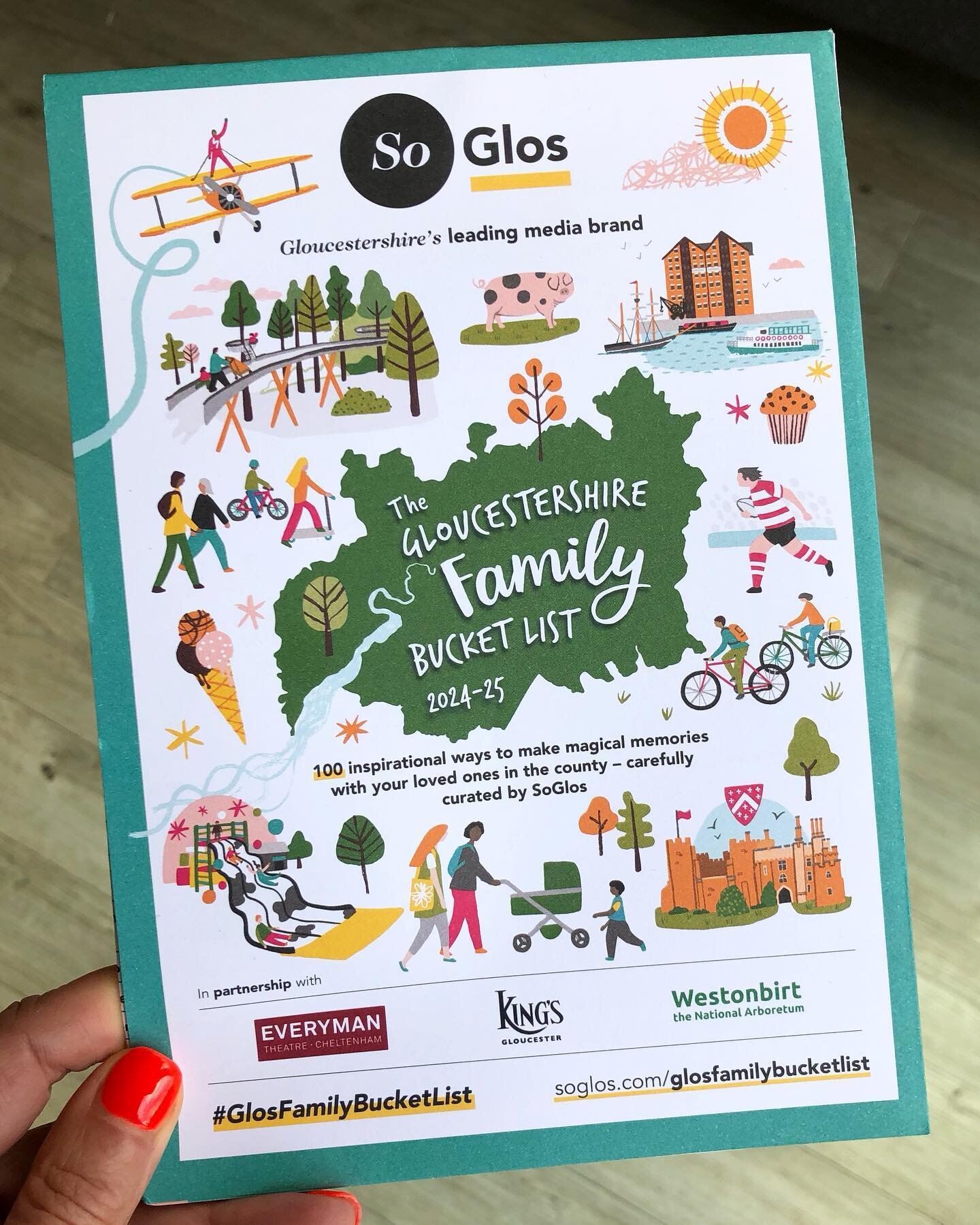 Hello! Hope you&rsquo;re having a good Sunday? I&rsquo;m just in catch-up mode...

A few little illo&rsquo;s I created recently for @SoGlos Gloucestershire Family Bucket List for 2024-25, which is packed full of 100 things to do, places to go and way