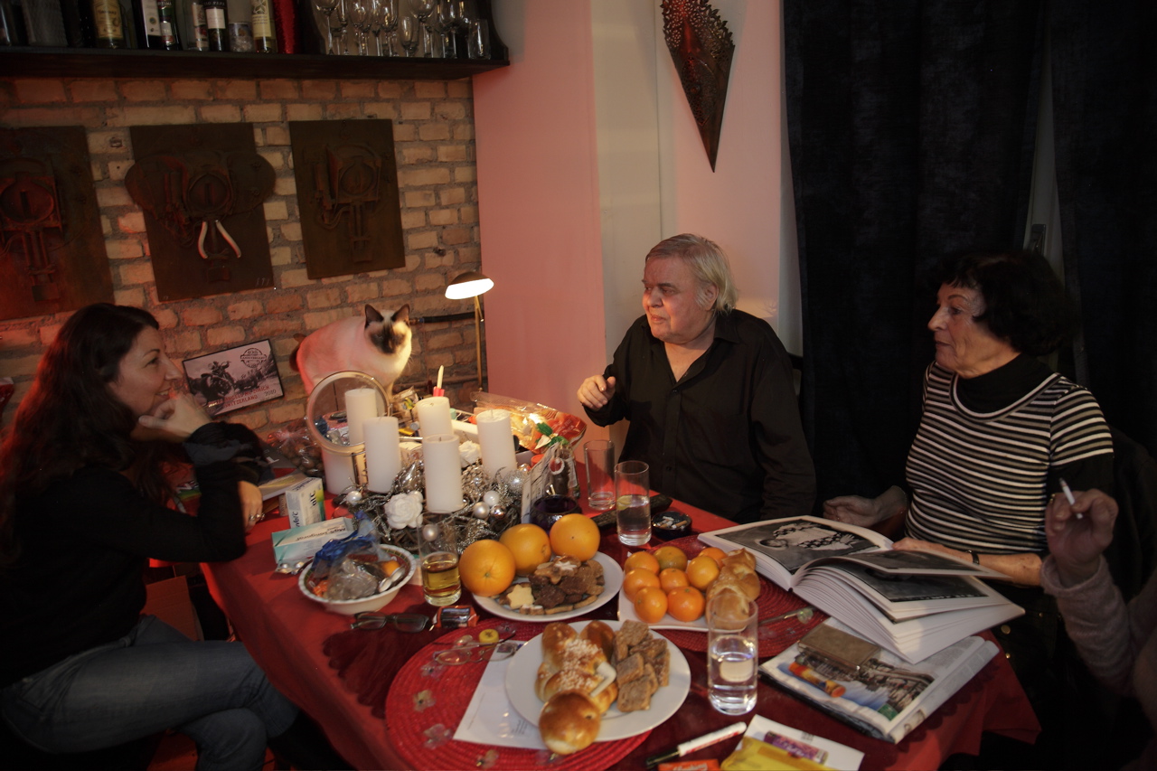Belinda Sallin, Müggi III, HR Giger, Carmen Scheifele de Vega December 2011 © Christian Schwarz