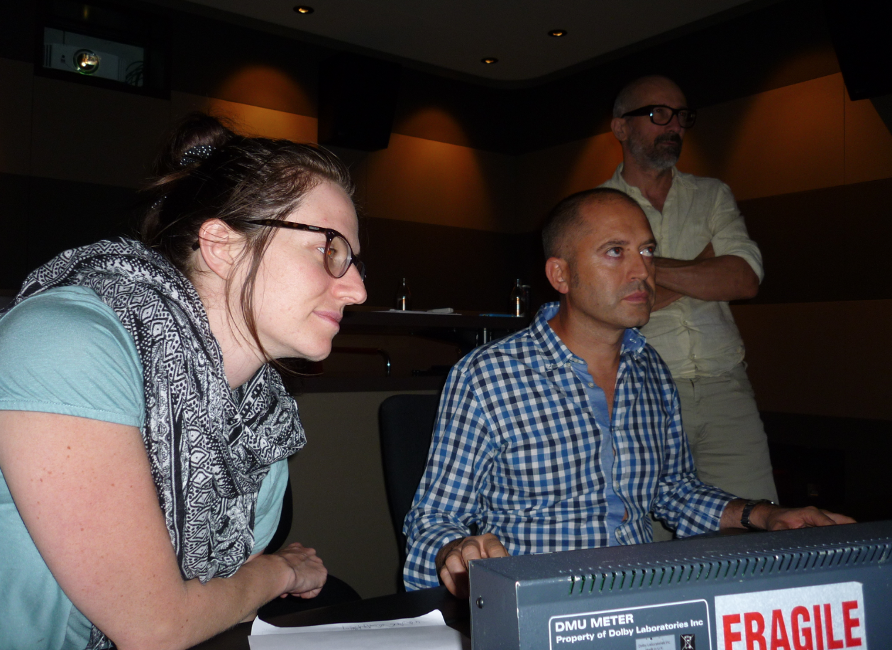 Laura Endres, Sound editing; Renzo d'Alberto, Mix; Peter Bräker, Sounddesign