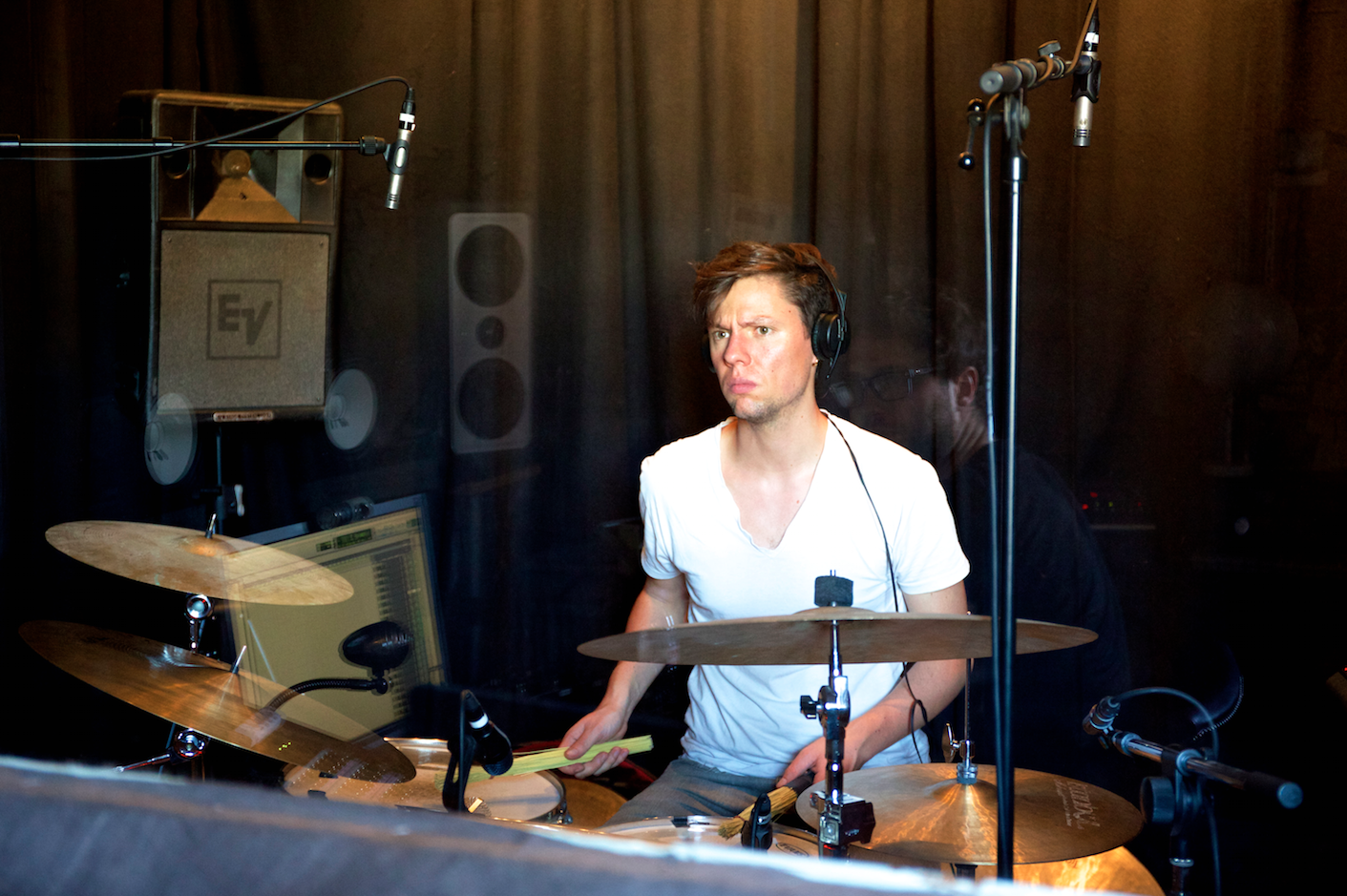 Drummer Rico Baumann