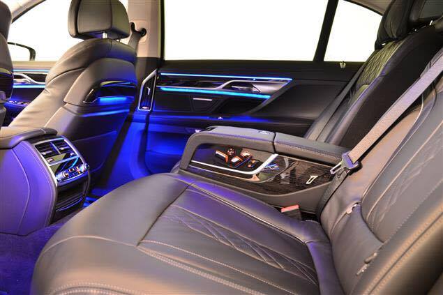 BMW 7 Series Rear Interior