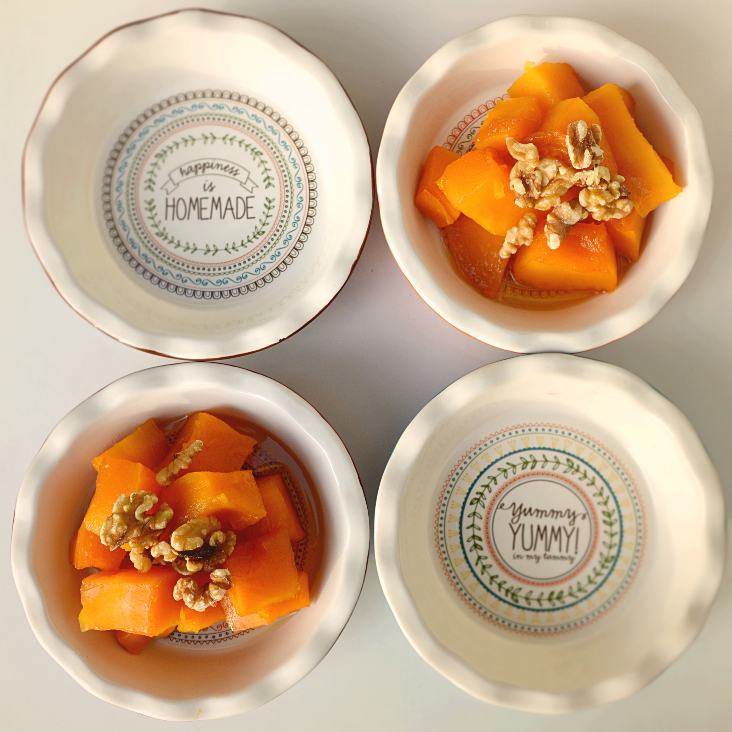 Roasted pumpkin in maple syrup Vegan /gluten free