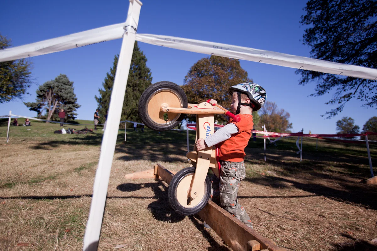 Cross is for everyone! Kids can try the Little Belgians course!