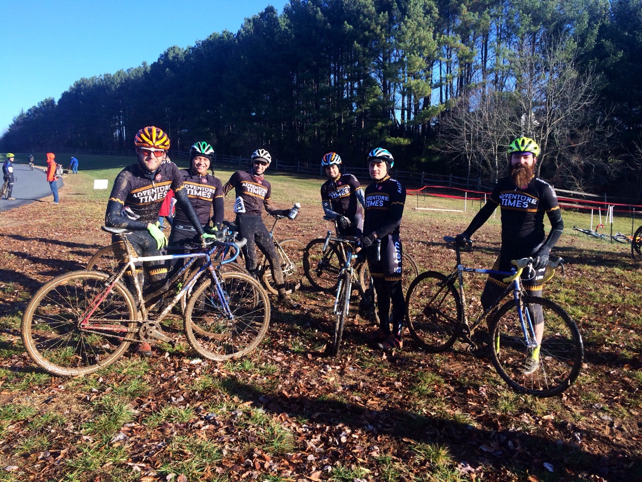 Our shop team, Adventuretimes, at Capital Cross Classic. Kevin, Miguel, Michael, Coman, Wilson and Tony. 