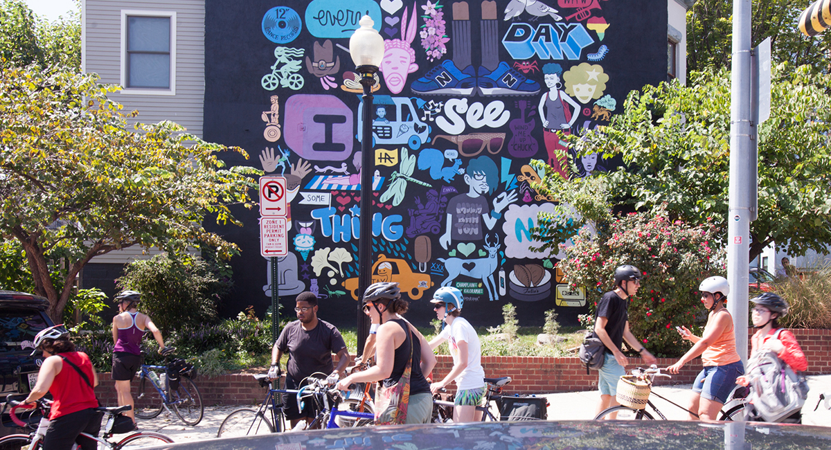 Adams Morgan has always been a favorite stop on our Mural Tours. 