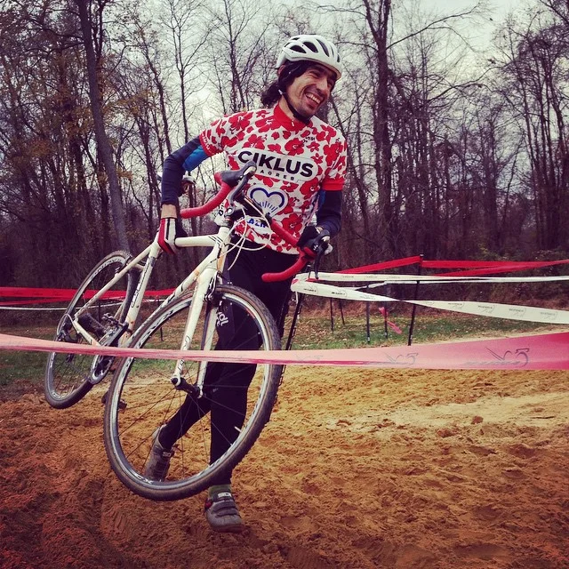 Marko racing at Rockburn CX. You know the feeling... bikes = fun!