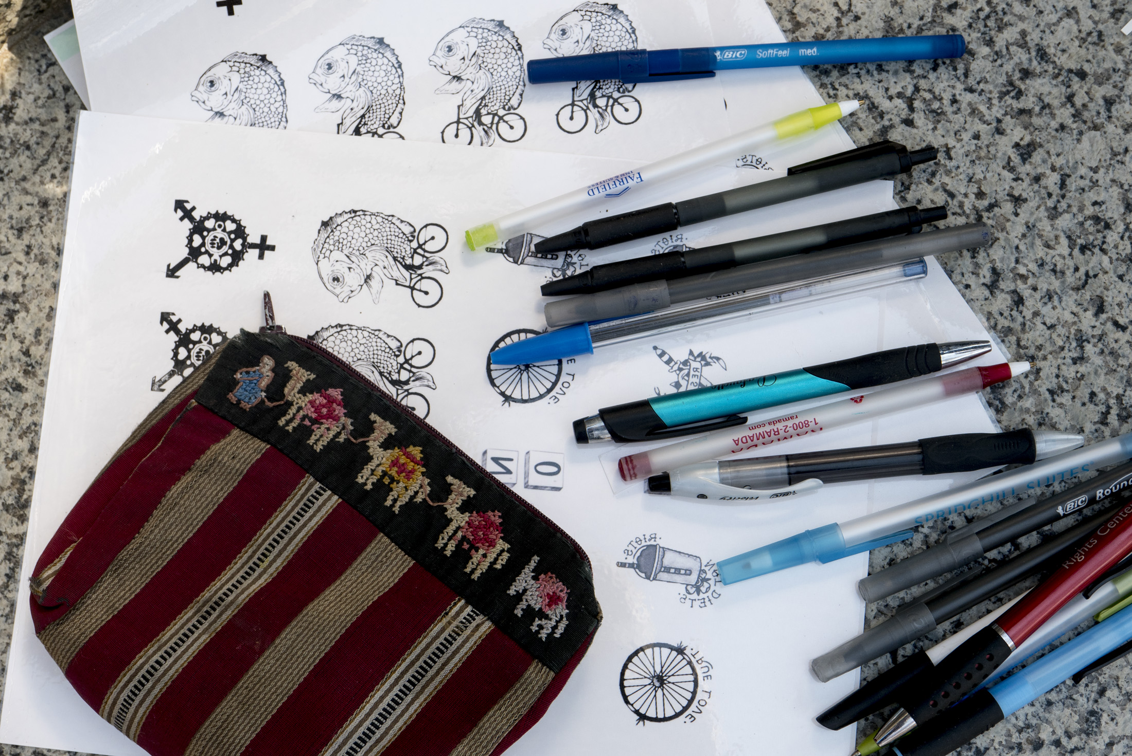 Temporary Tattoos for checkpoints 