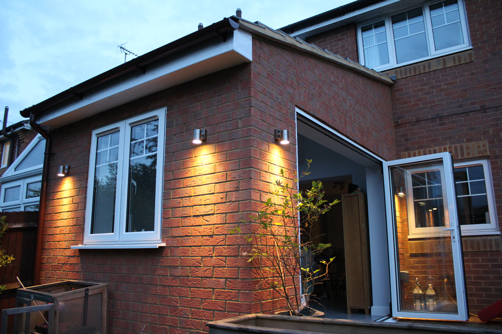 red brick extension