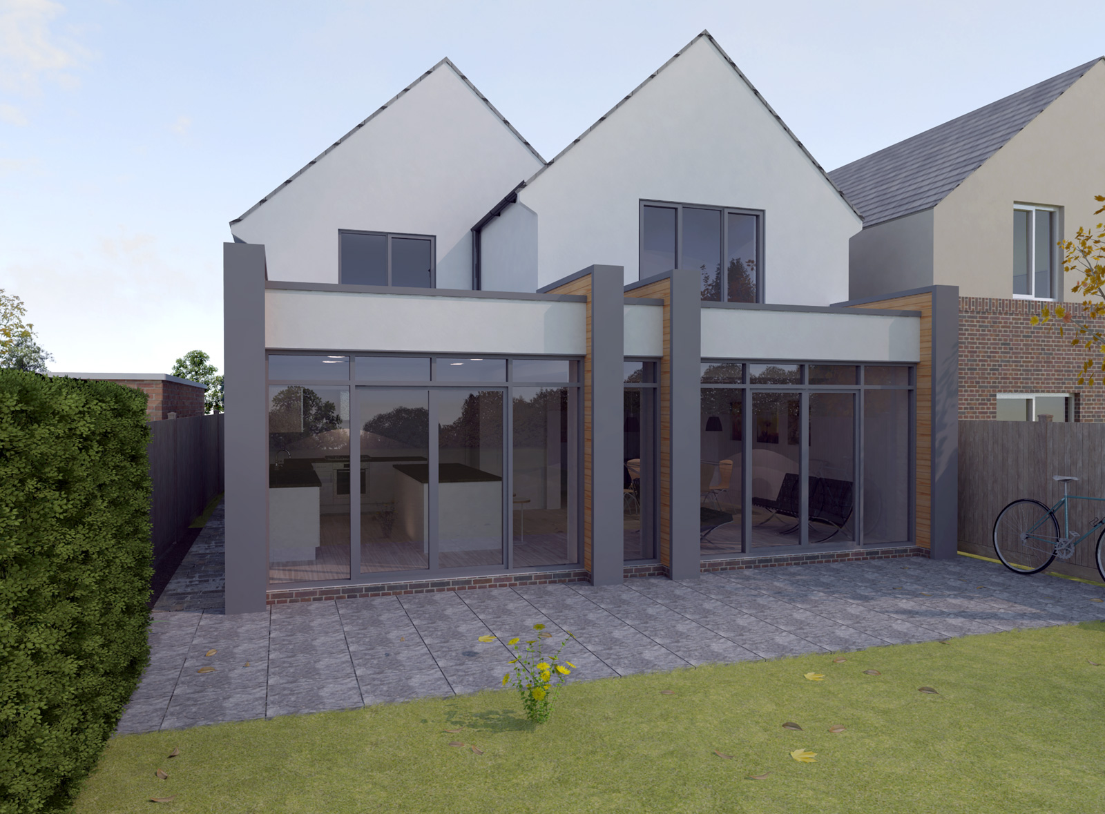 single storey extension