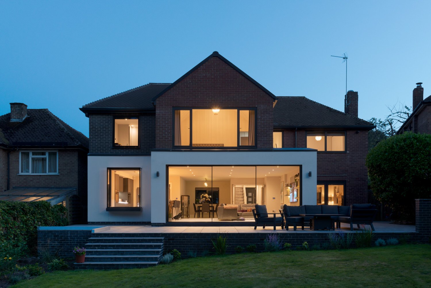 Two storey house extension Sheffield Architects