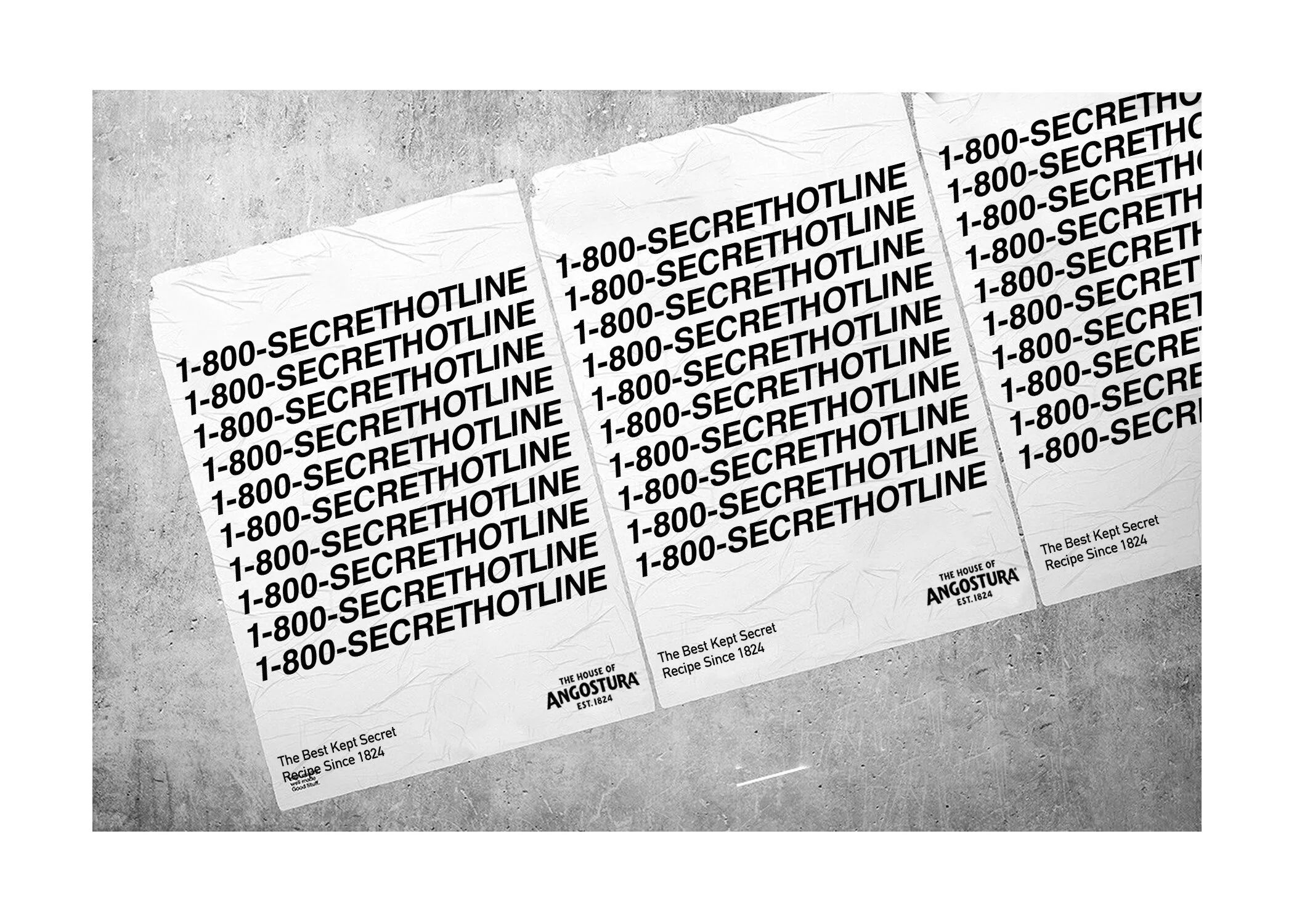 1-800 Secret Hotline: When you have a burning secret you need to get off your chest, there’s only one bitters brand you can trust. And that’s – Angostura Bitters.Let’s create an anonymous hotline people can call when they need to confess a secret ab…